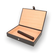 GBD Black Leather Travel Humidor With Humidifier (HUM112)