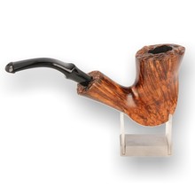 Peterson 2017 Plato Black & White Freehand Briar Pipe BW30