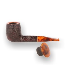 Savinelli Tortuga Rustic Straight Billiard Bermuda 129 6mm Filter Pipe