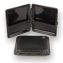 V.H. Luxury Carbon Weave Kingsize Cigarette Case Black (605702)