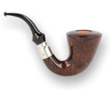 Brebbia Pipa First 1997 Noce 01 Smooth Calabash Briar Pipe (FIRST1997N)