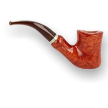 Brebbia Pipa Naif Ambra 7069 Smooth Briar Pipe (NAIFAC)