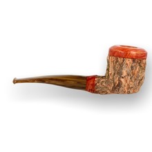 Tom Spanu Sughero Cork Clad Italian Artisan High Grade Briar Pipe 10
