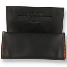 Erik Stokkebye 4th Generation Kenzo Black Leather Roll Up Tobacco Pouch (4GENBKRU)