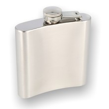 English Pewter Company Shooting Emblem Stainless Steel Hip Flask CS237