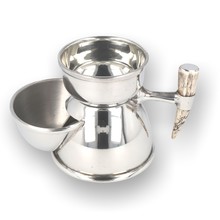 English Pewter Company Balmoral Stag Horn Pewter Shaving Scuttle (Jug) SHAV009