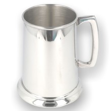 English Pewter Company One Pint Straight Polished Pewter Tankard EP002