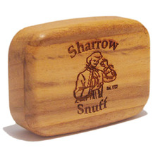 Wilsons of Sharrow Light Wood Sliding Lid Snuff Box