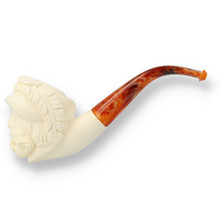 Levent Hand Carved Block Meerschaum Small Spanish Explorer 105
