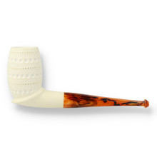 Levent Hand Carved Block Meerschaum Medium Carved 203
