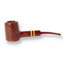 Savinelli Regimental Smooth 310 Burgundy 6mm Briar Pipe
