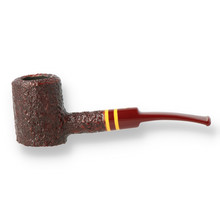 Savinelli Regimental Rustic 310 Dark Brown 6mm Briar Pipe