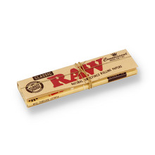 Raw CLASSIC King Size CONNOISSEUR Cigarette Papers & Tips (Single Pkt)